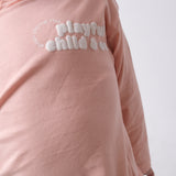 "playful child" long-sleeved hooded t-shirt