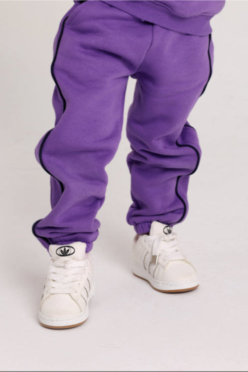 unisex cotton sweatpants - purple