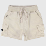 beige cargo shorts