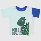 "hello baby" short-sleeved t-shirt