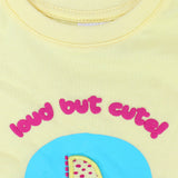 "loud but cute" short-sleeved t-shirt