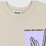 "explore the outdoors" short-sleeved t-shirt