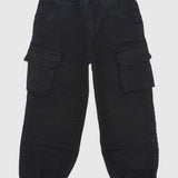 black parachute pants
