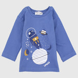 long-sleeved space t-shirt