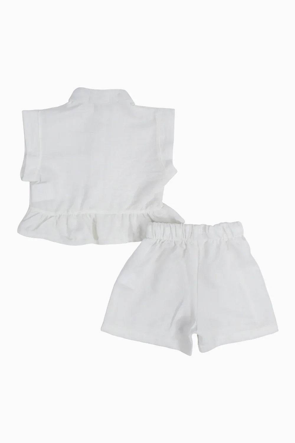 Baby Girls 2-Piece Outfit Set – Off-white - playmore