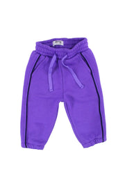 unisex cotton sweatpants - purple