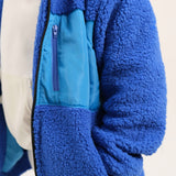 blue teddy jacket