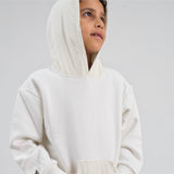 offwhite unisex fleeced hoodie