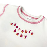 adorable baby 2-piece unisex outfit set
