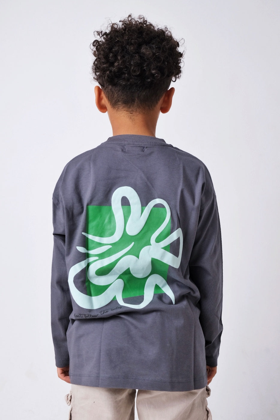 "don't follow the rules" long-sleeved t-shirt