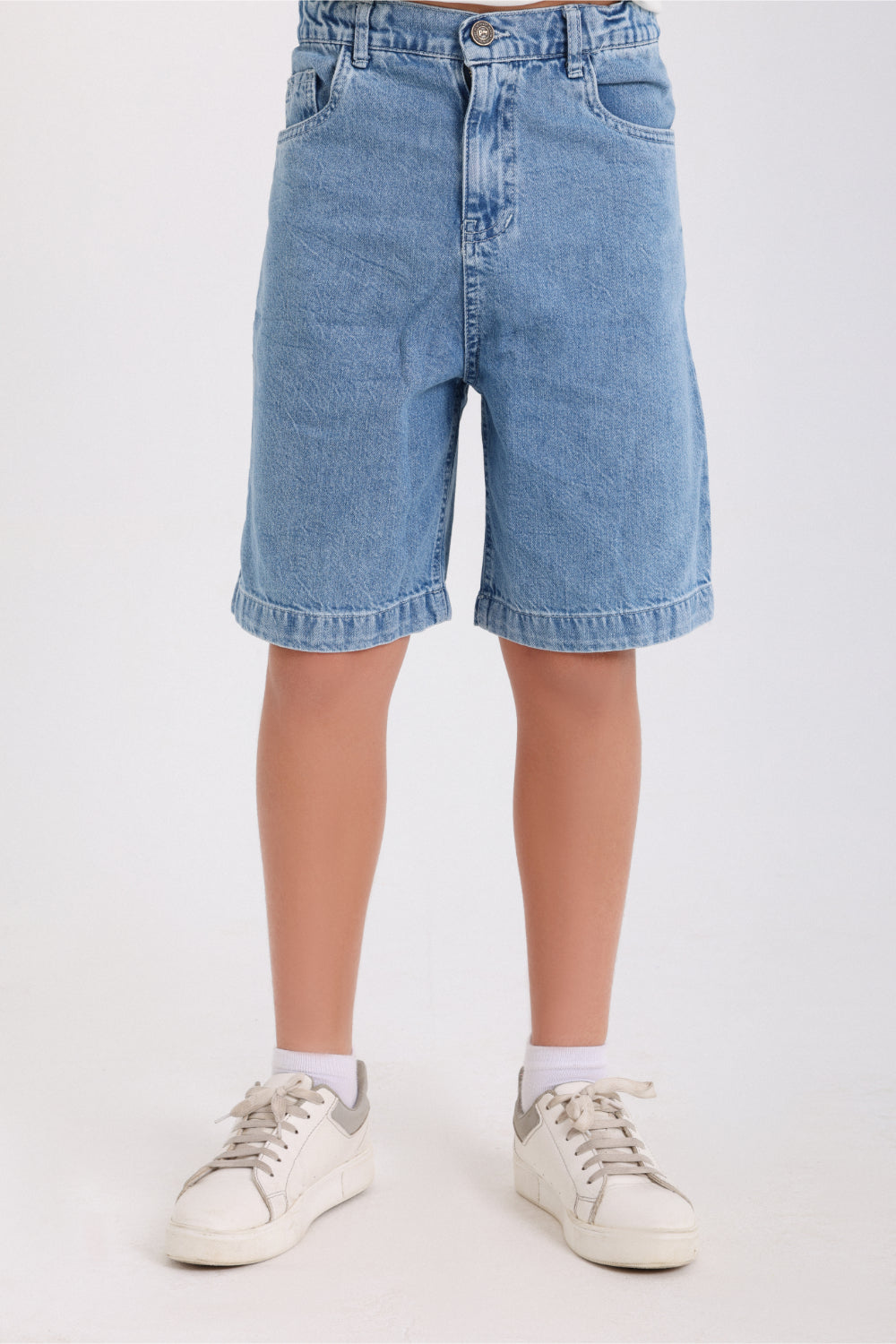 boys denim shorts – light blue