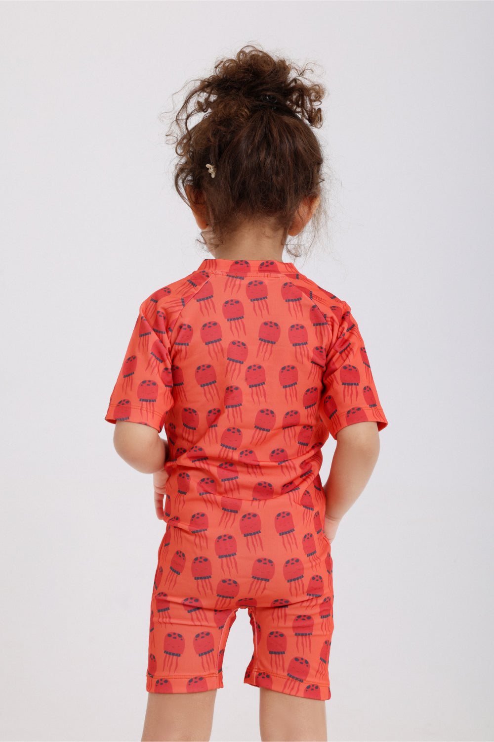 unisex baby swimsuit – orange