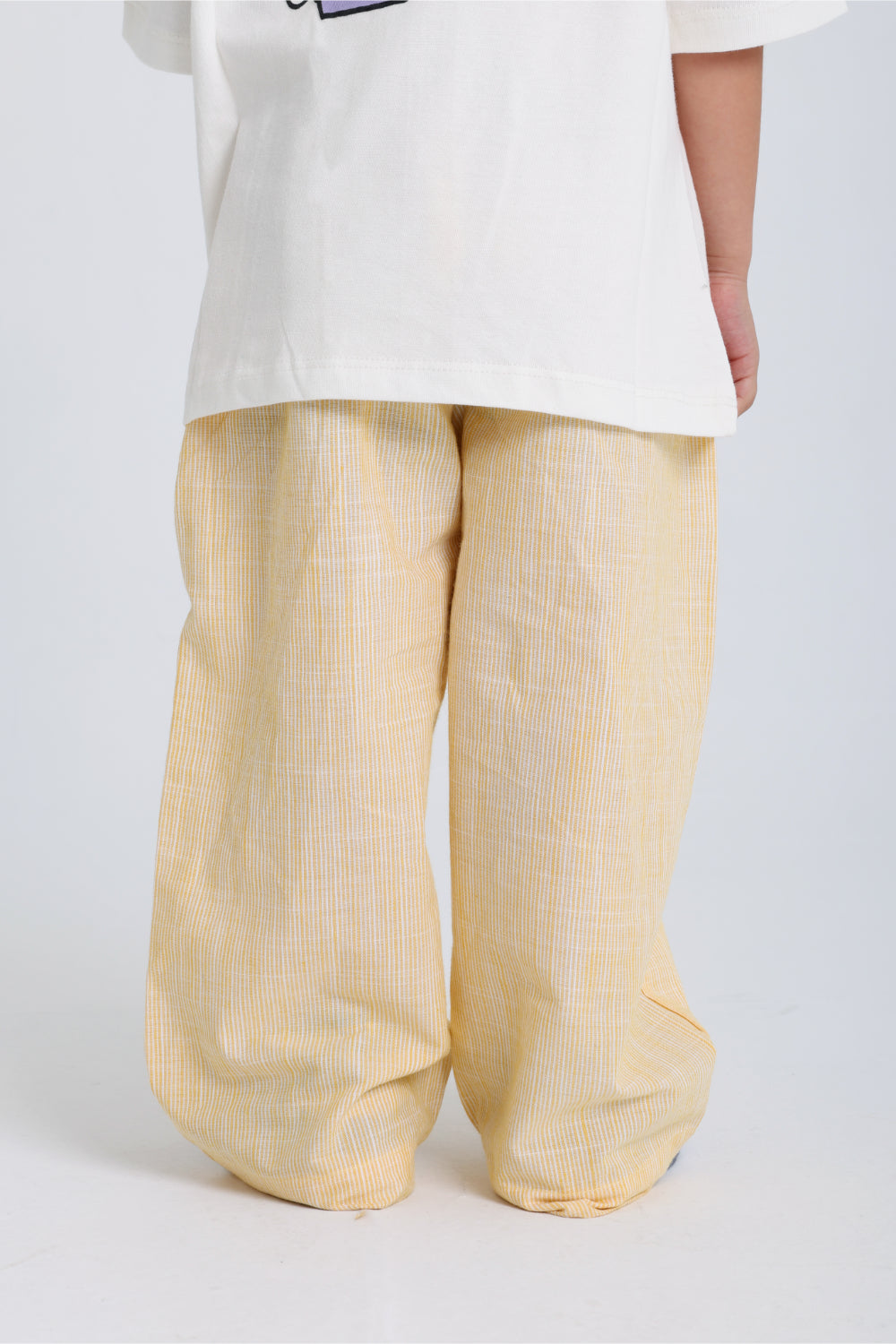 baby boys cotton pants – yellow