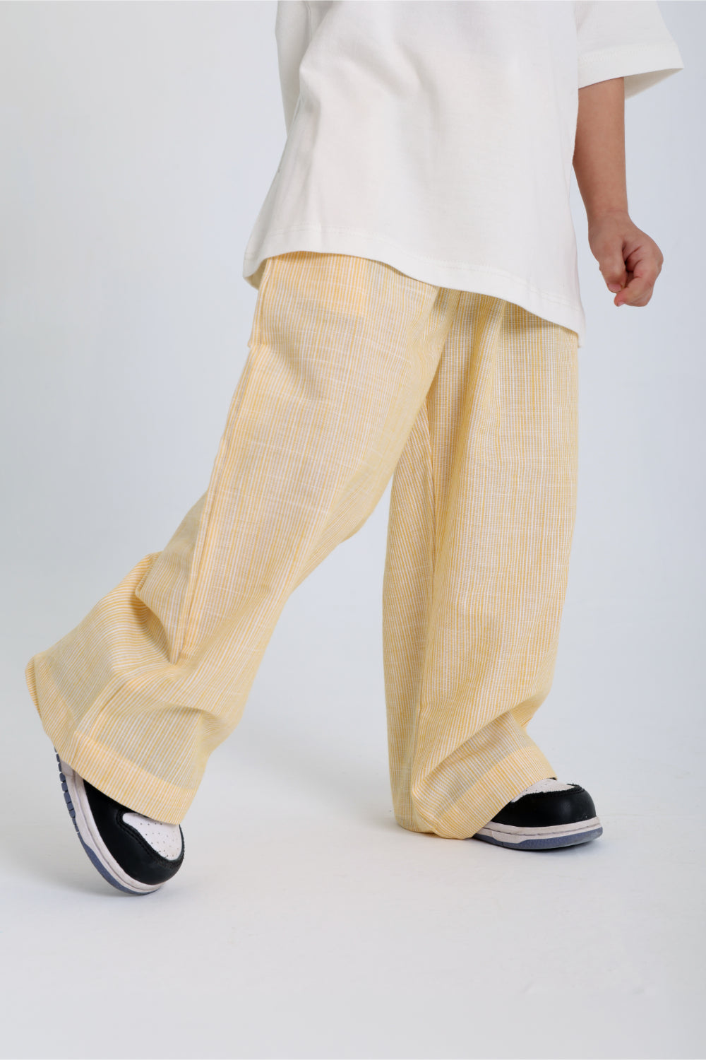 baby boys cotton pants – yellow