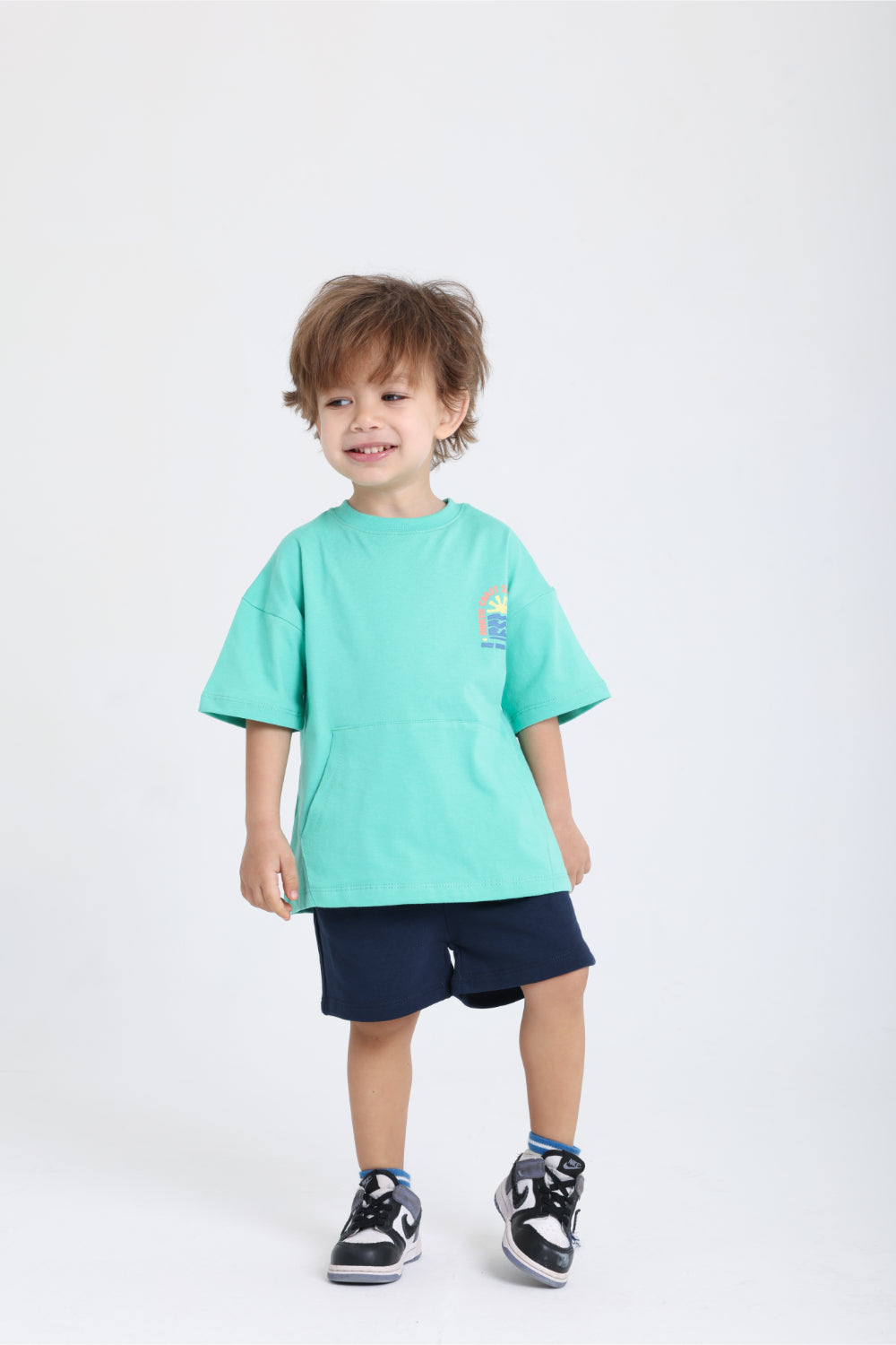 unisex baby mint cotton t-shirt – north coast summer club short sleeves