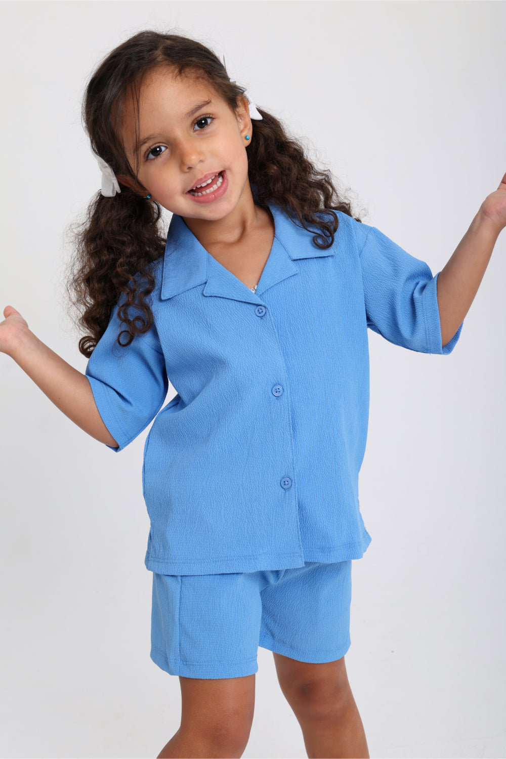 unisex baby 2-piece outfit set – blue