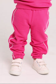 baby girls cotton sweatpants – fuchsia