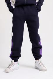 unisex cotton sweatpants - navy