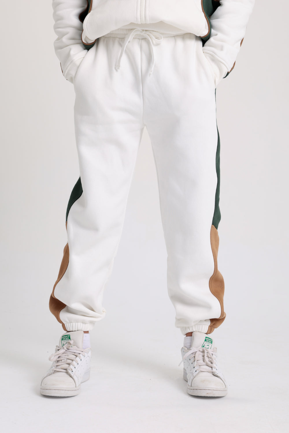 boys cotton sweatpants – offwhite