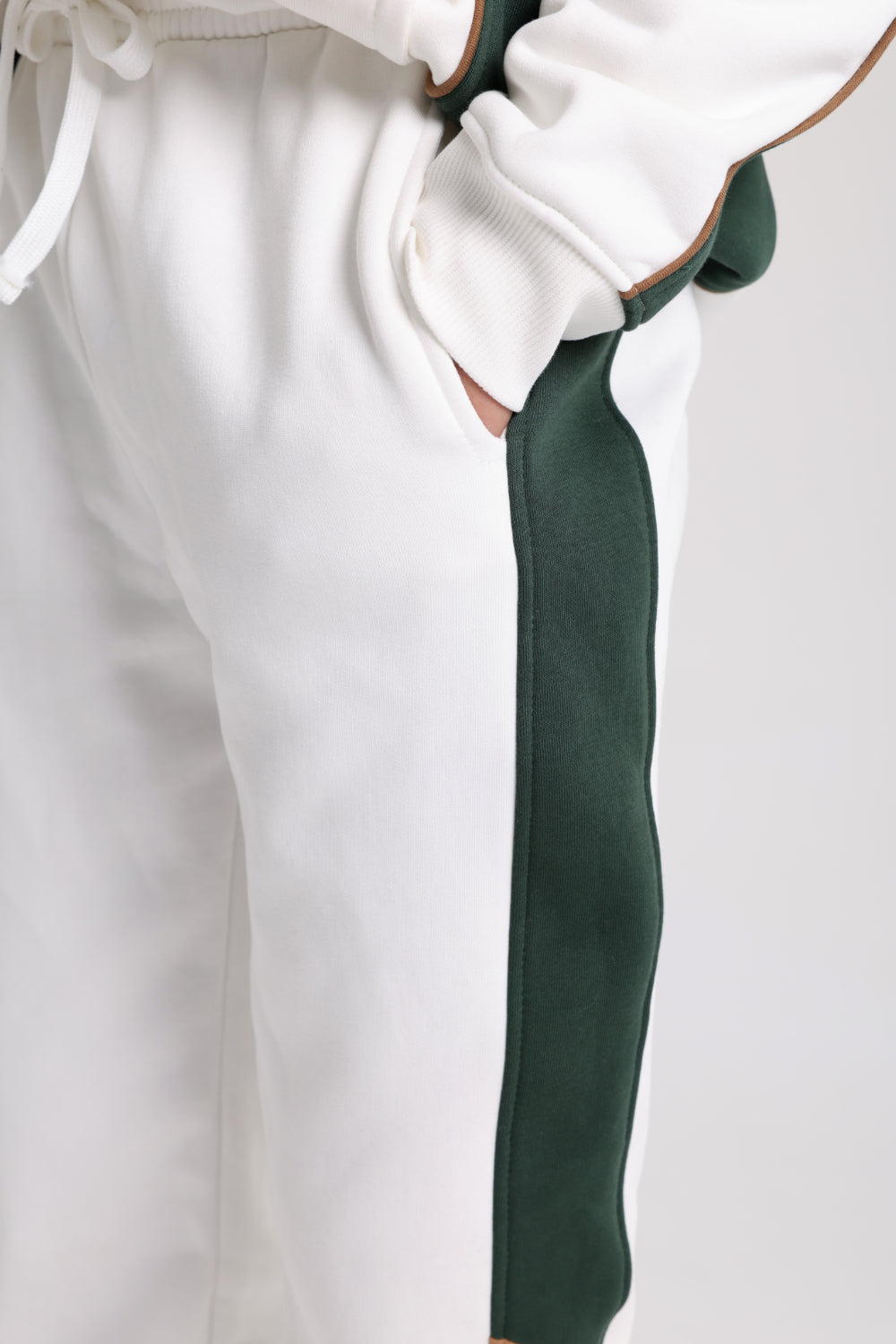 boys cotton sweatpants – offwhite