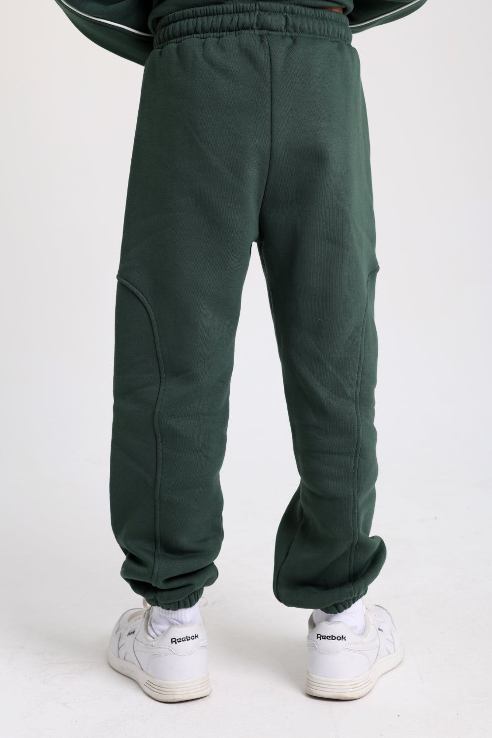 boys cotton sweatpants – olive