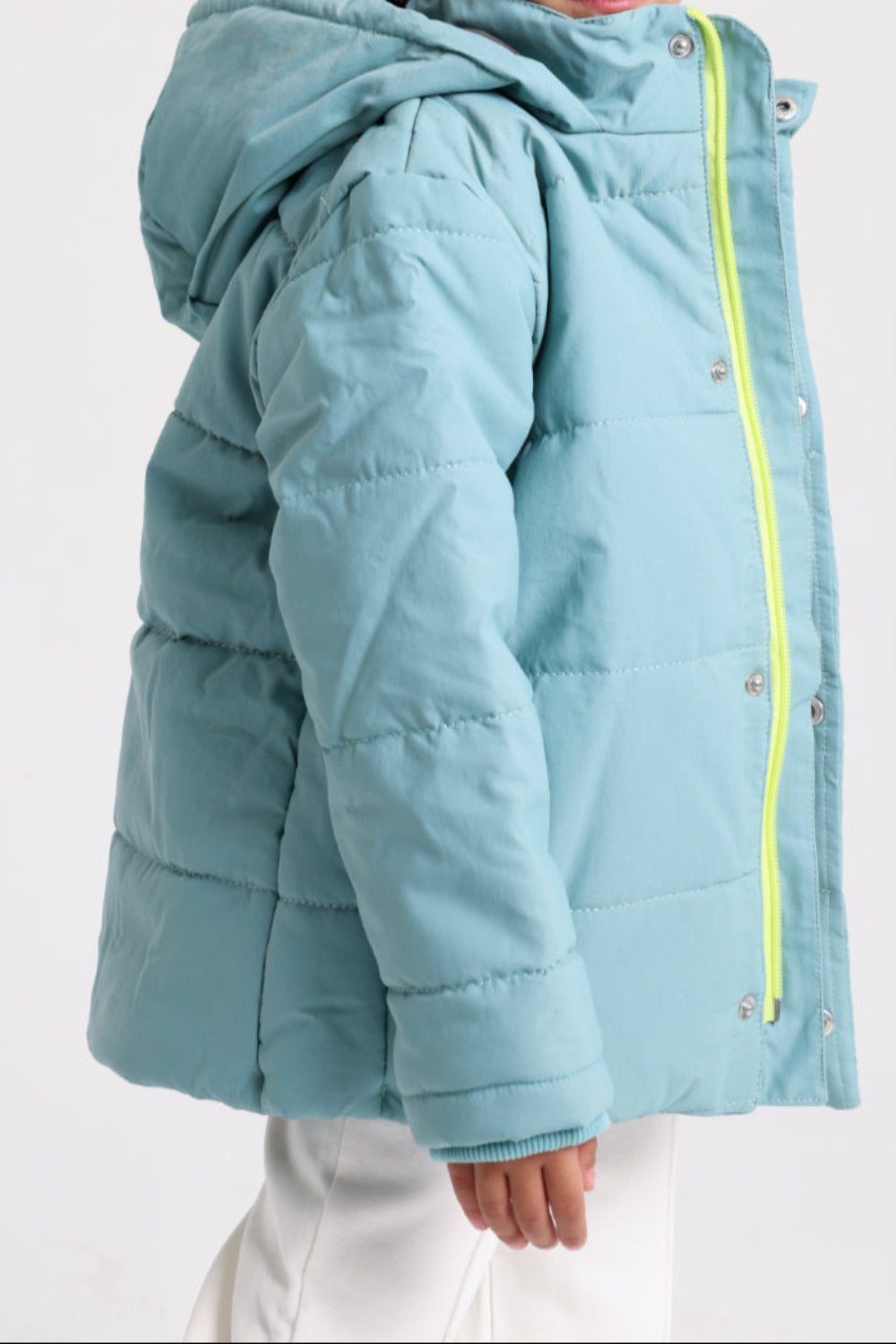 unisex puffer jacket – mint
