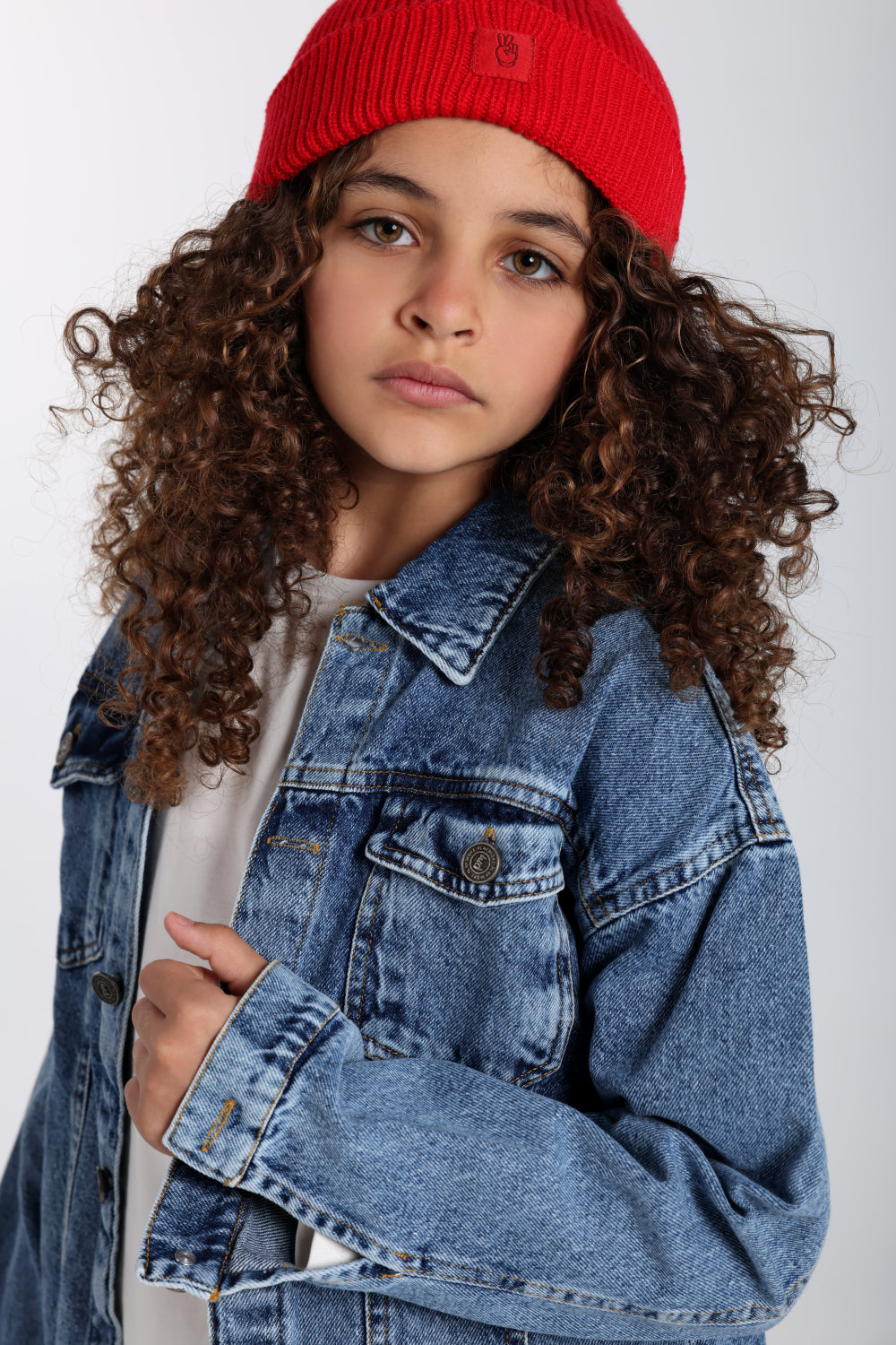 unisex denim jacket - blue