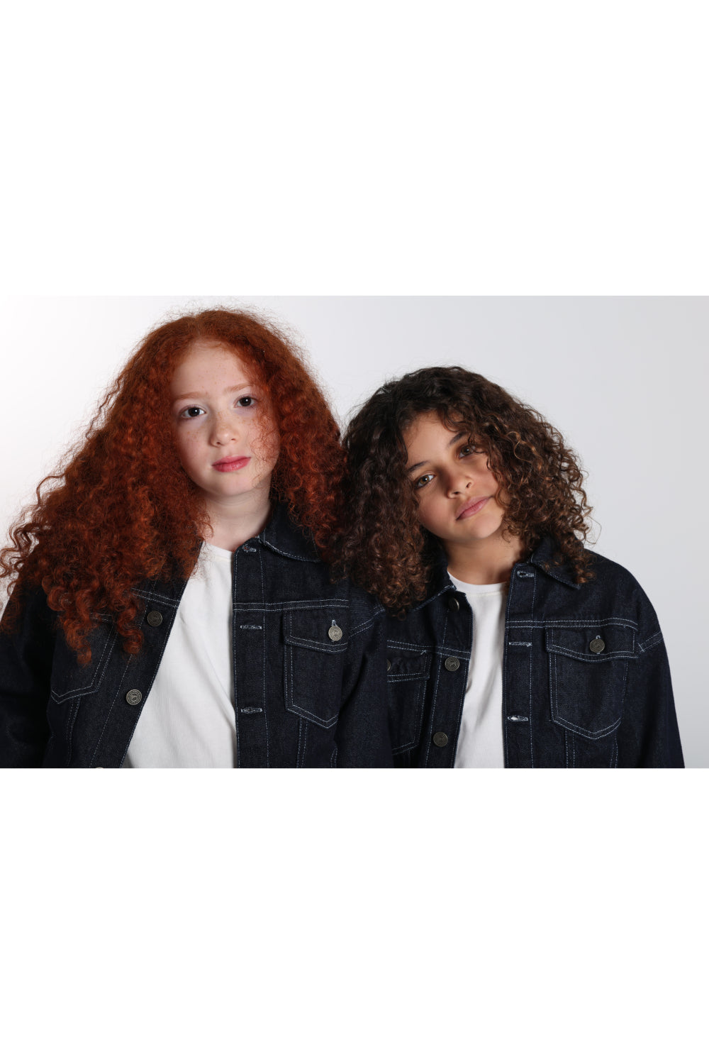 unisex denim jacket - navy