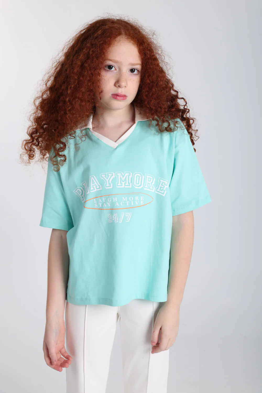 teens aqua "playmore" t-shirt