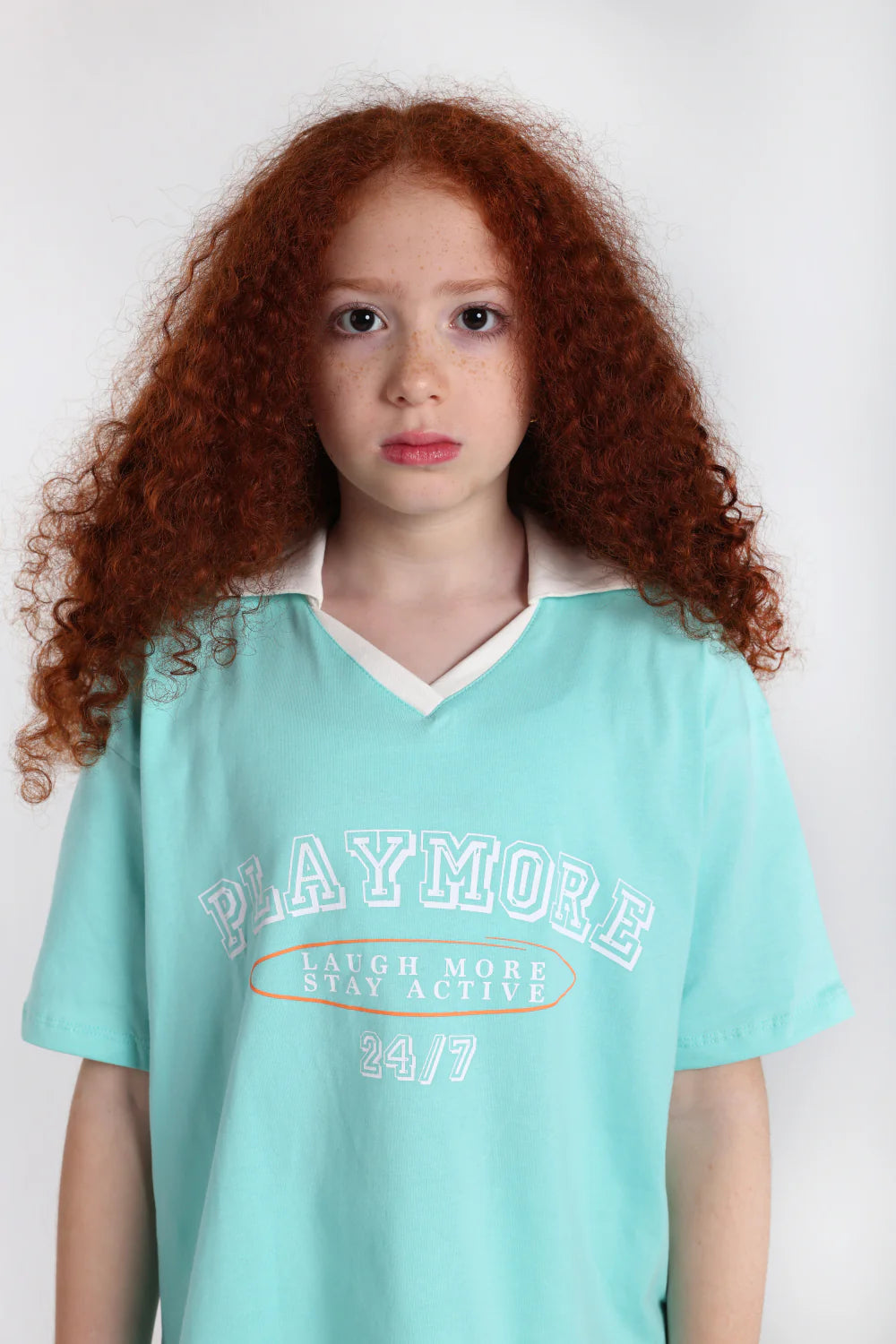 teens aqua "playmore" t-shirt
