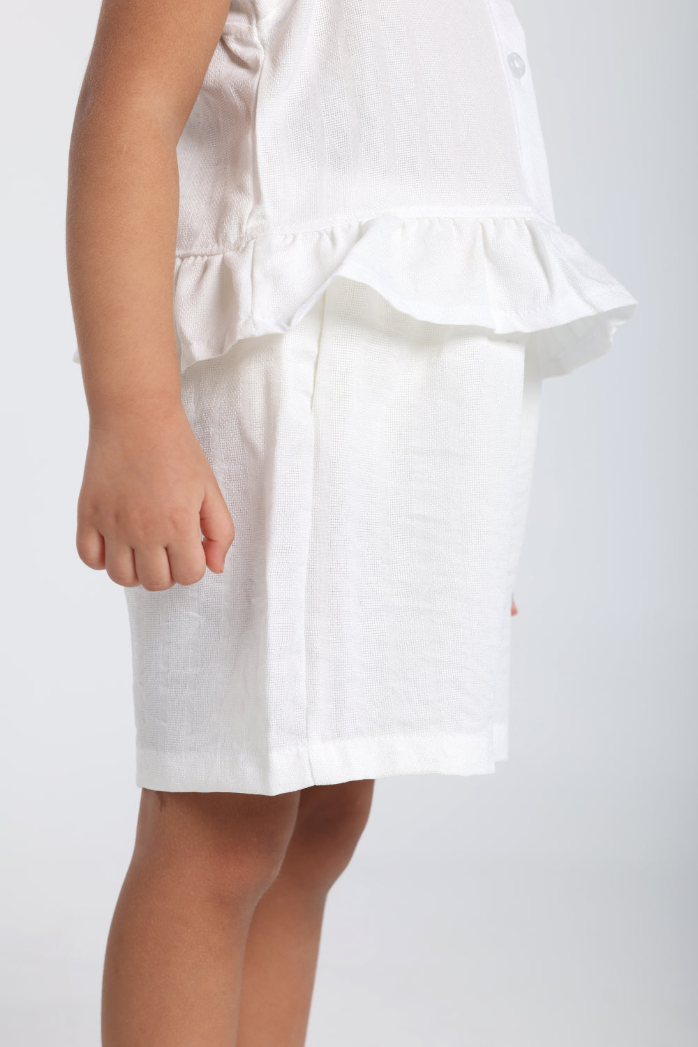 baby girls 2-piece outfit set – off-white
