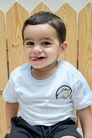 smiling puppy short-sleeved t-shirt - playmore