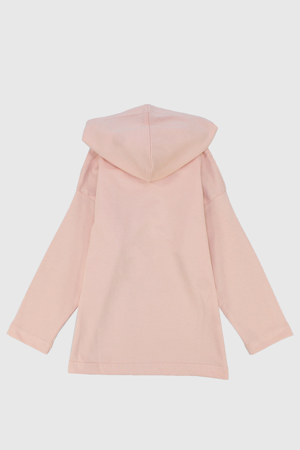 "playful child" long-sleeved hooded t-shirt