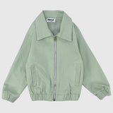 mint lightweight bomber jacket