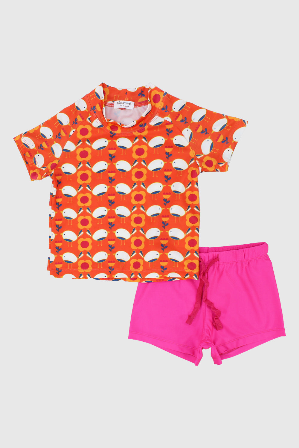 birds n flowers 2 piece swimsuit