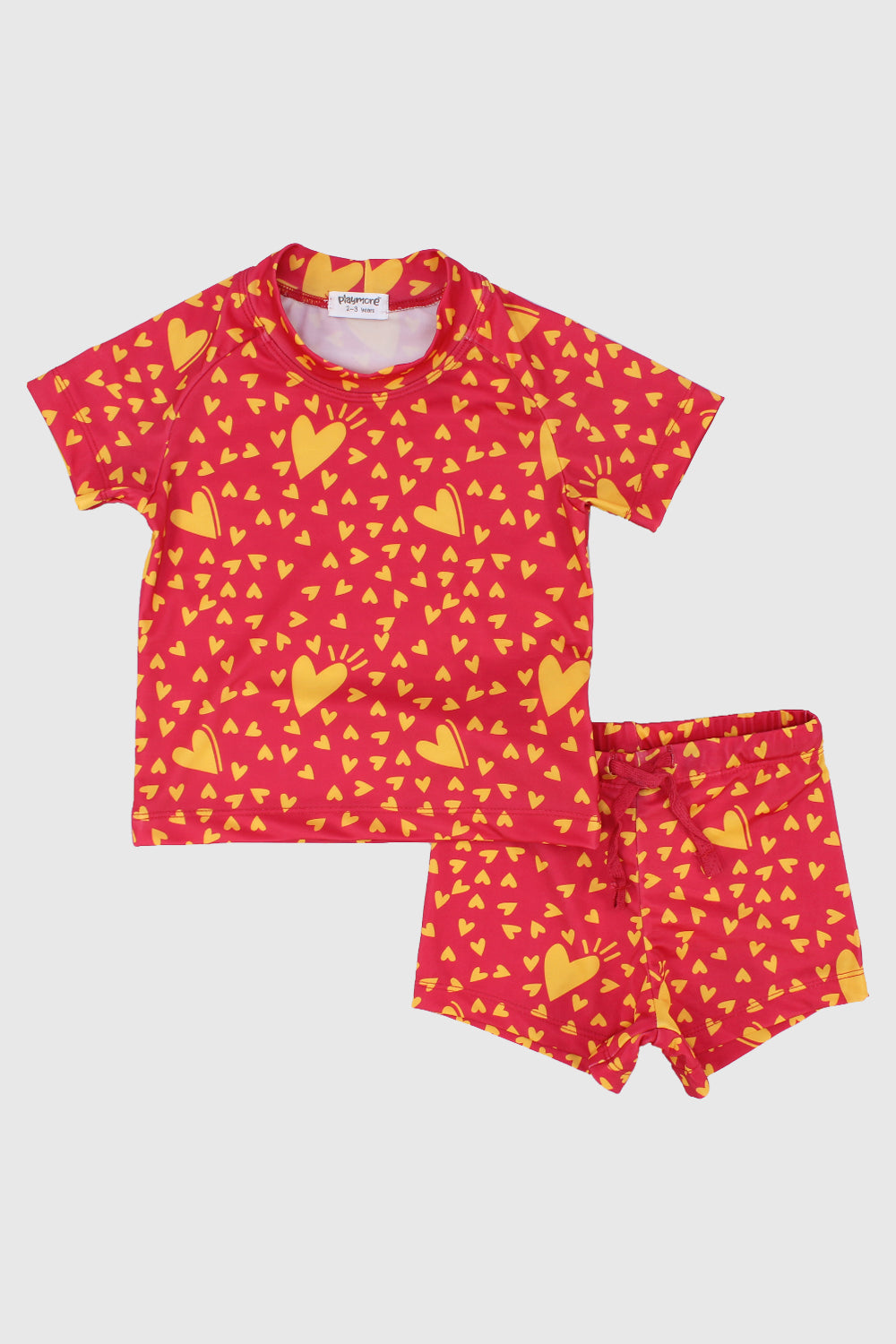 little hearts 2-piece swimsuit