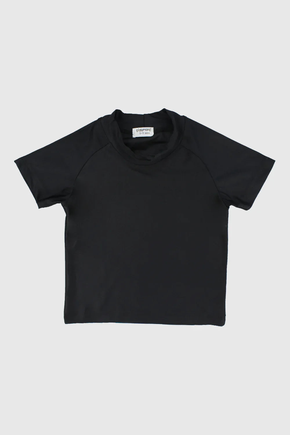 black short sleeved rashguard - playmore