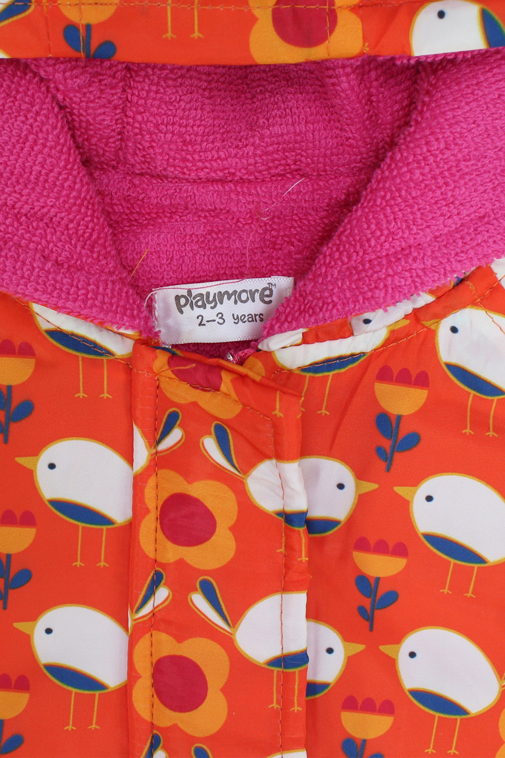 birds n flowers poncho towel