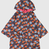 navy water turtles swim robe