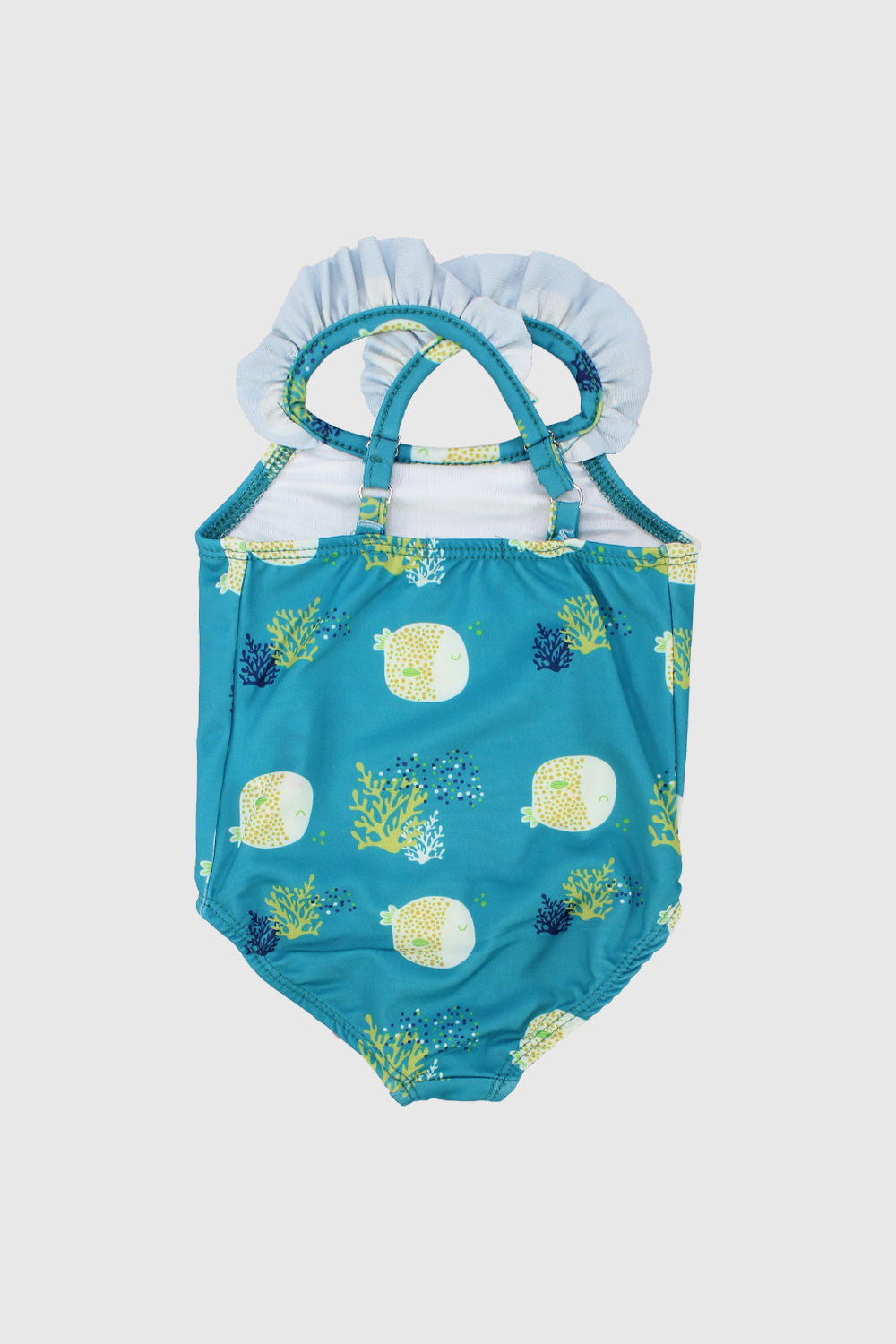 puffy fish swimsuit