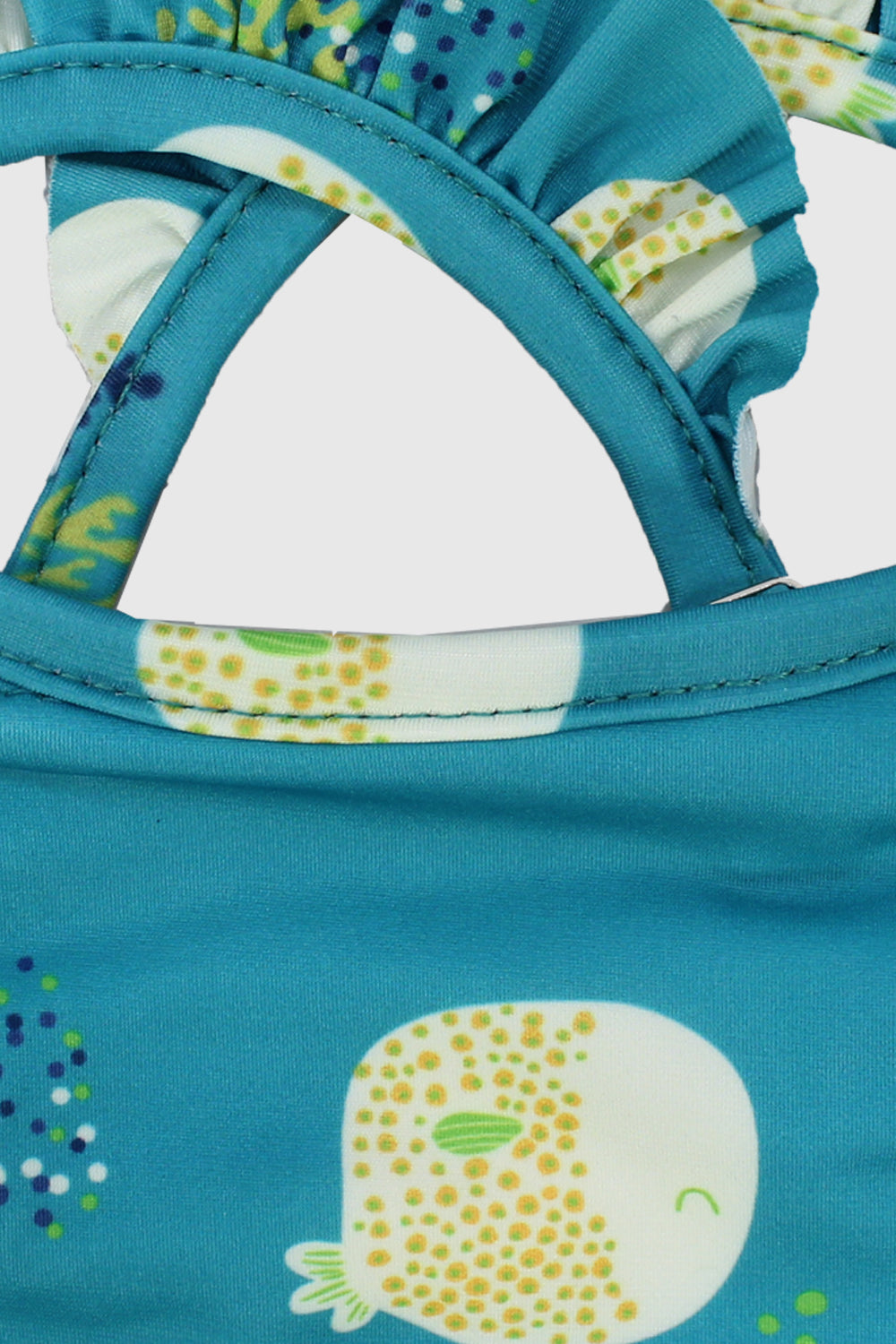 puffy fish baby swimsuit