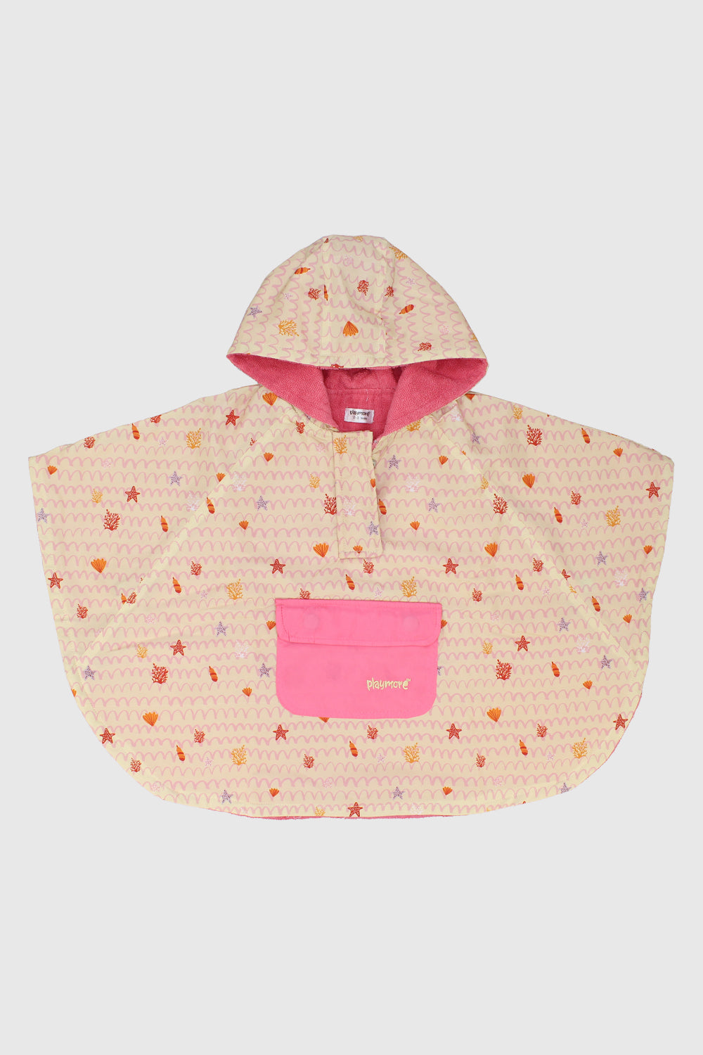 under the sea poncho towel