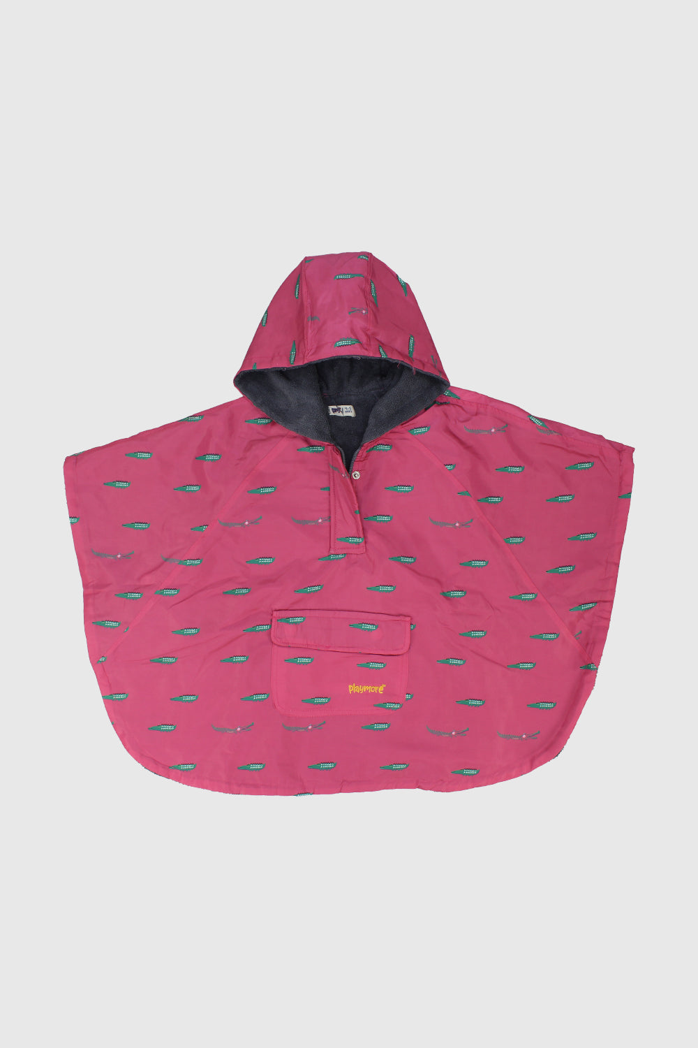 crocodiles poncho towel