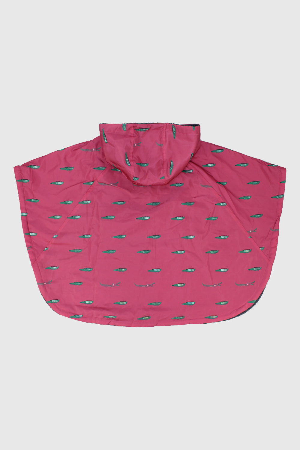 crocodiles poncho towel