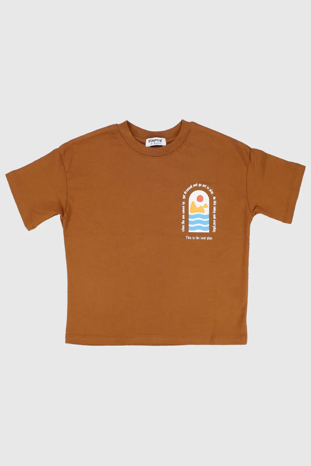 "best plan" short-sleeved t-shirt - playmore