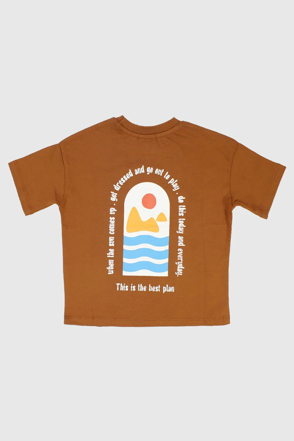 "best plan" short-sleeved t-shirt - playmore