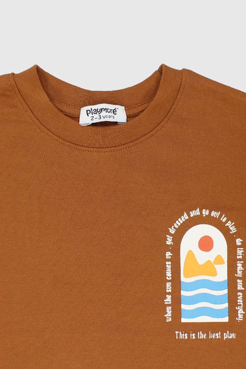 "best plan" short-sleeved t-shirt - playmore