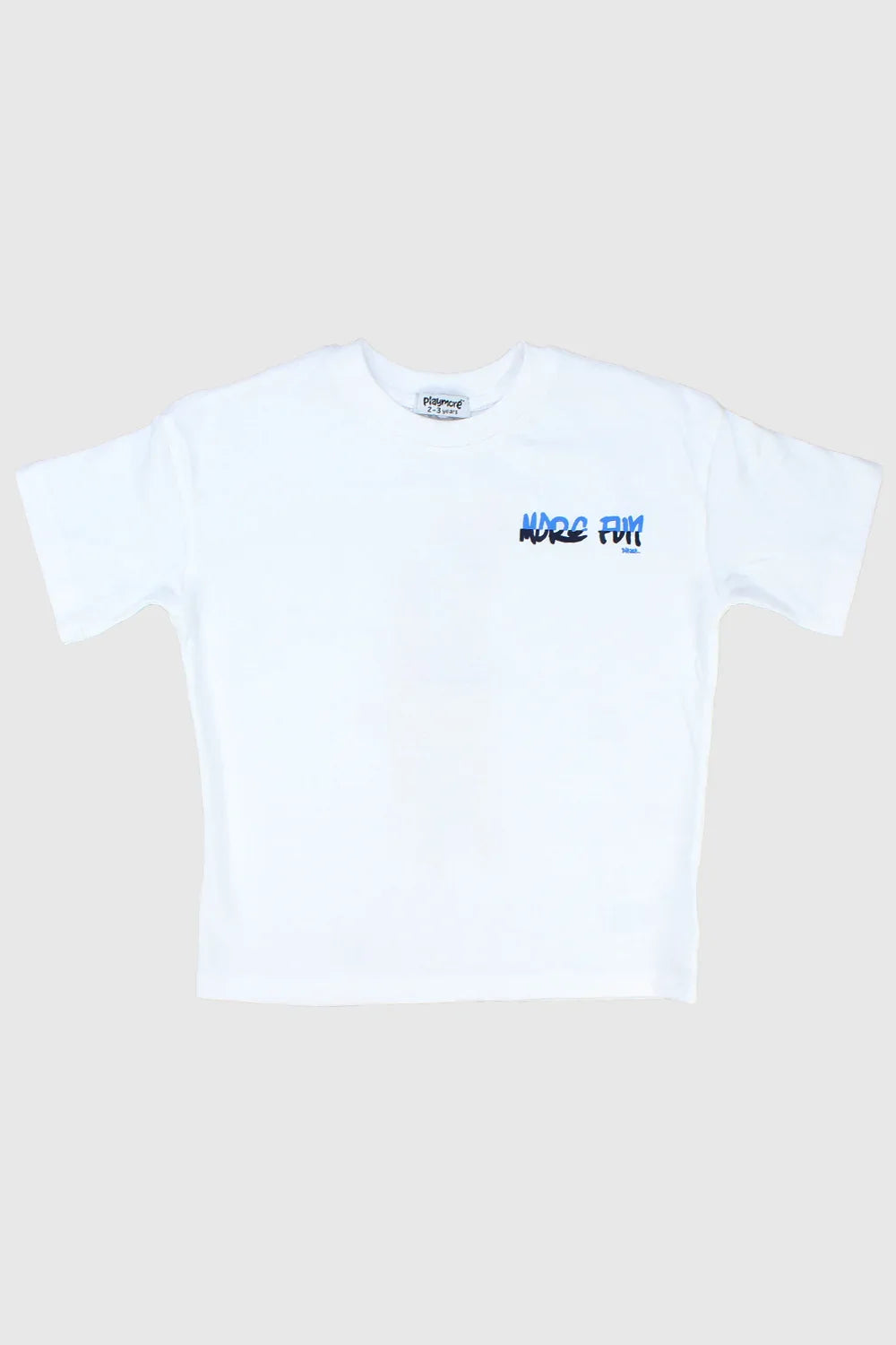 "more fun please" short-sleeved t-shirt - playmore