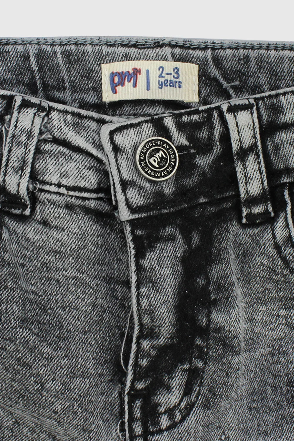 grey ripped jean shorts - playmore