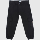 black cargo pants